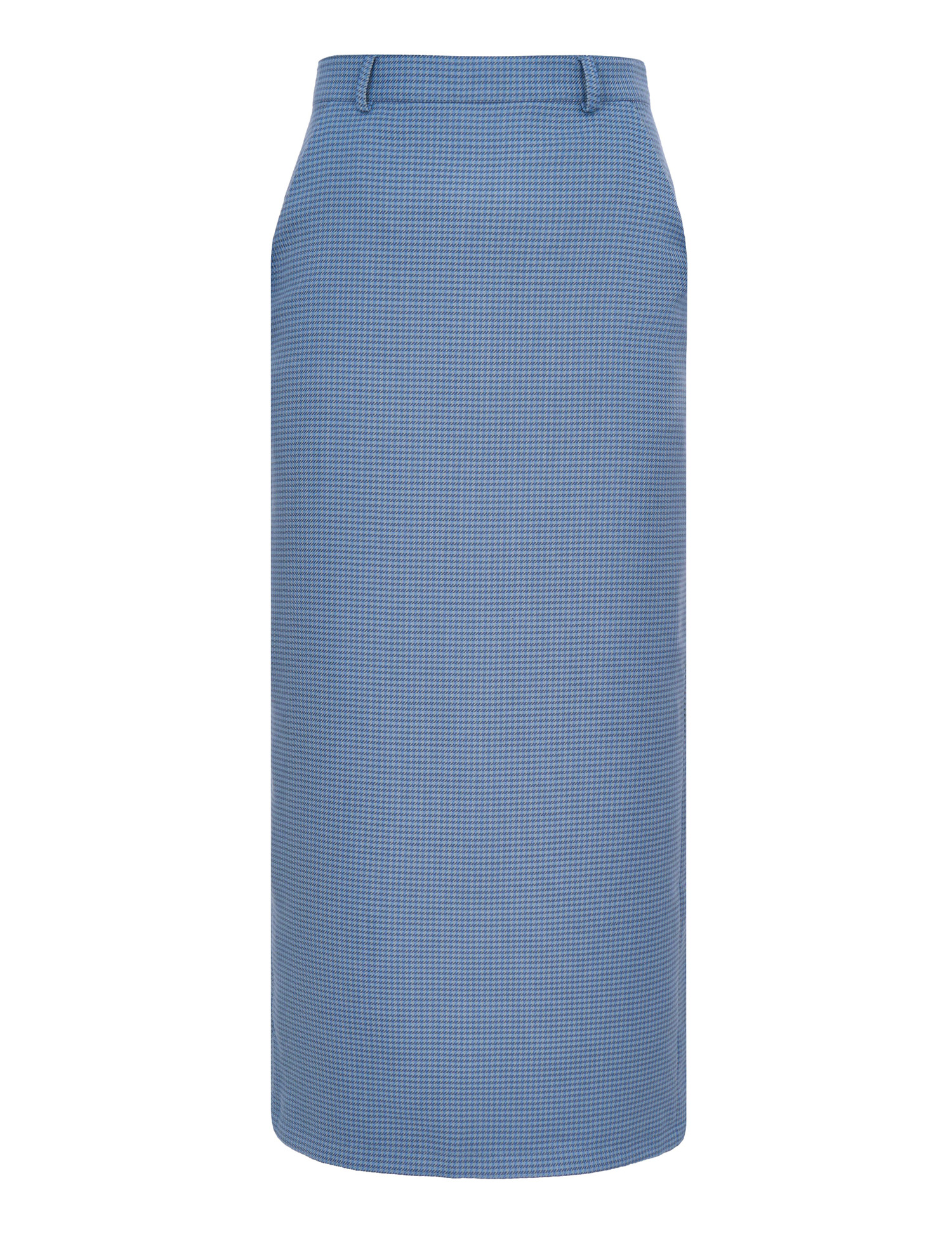 Картинка Спідниця міді блакитна